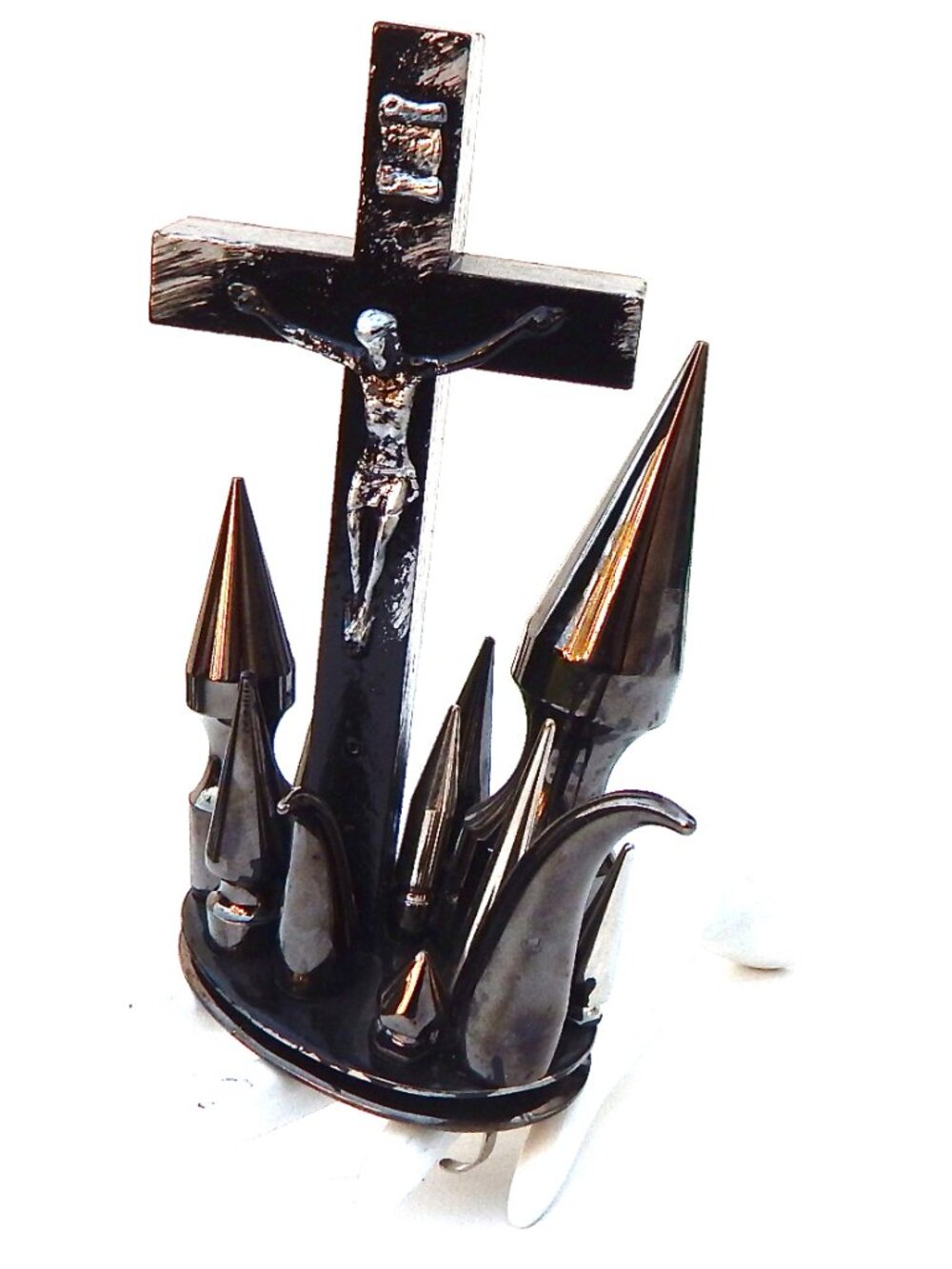 GASOLINE GLAMOUR JUDAS SPIKE RING✞✟♠️ - Picture 3 of 10